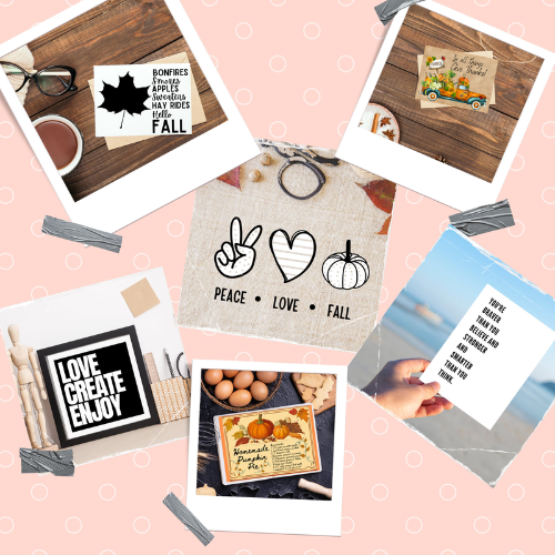 Celebrate Autumn's Bounty: Fall Farmhouse Printable Bundle (Instant Download) - PNG JPEG