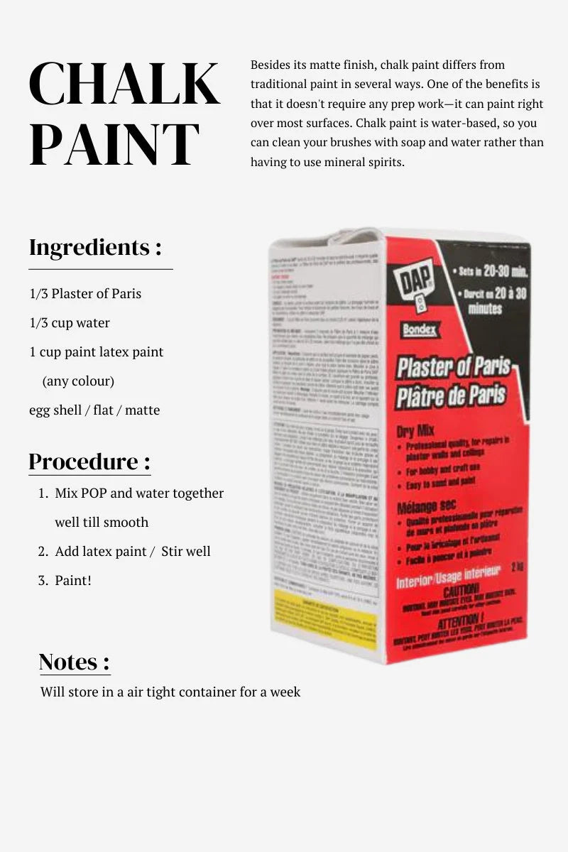 11 DIY Paint Recipes Ebook: Chalk, Coffee, Texture & More - Art & Decor