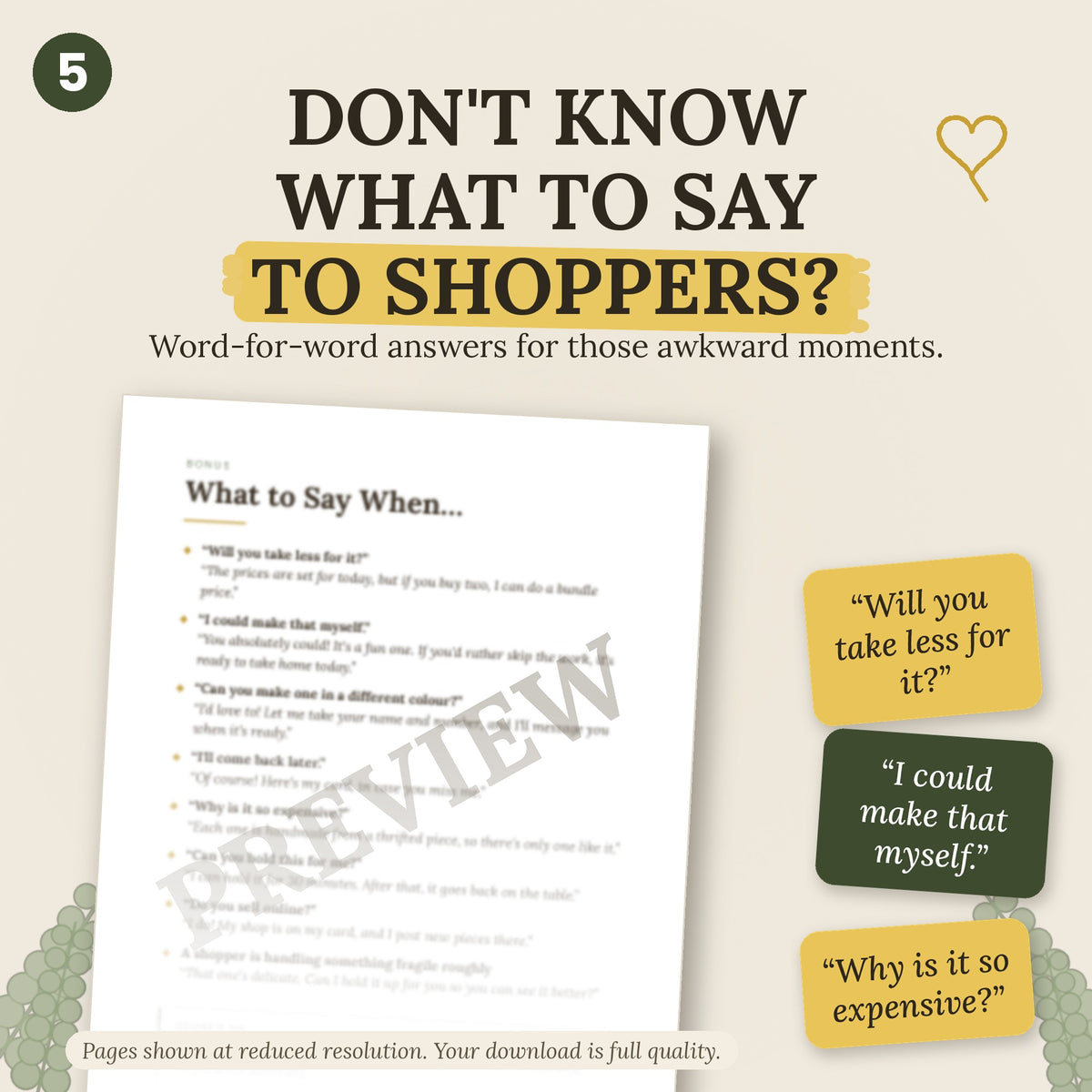 Craft Fair Vendor Guide | Booth Setup, Pricing Tips, Checklist (PDF Download)