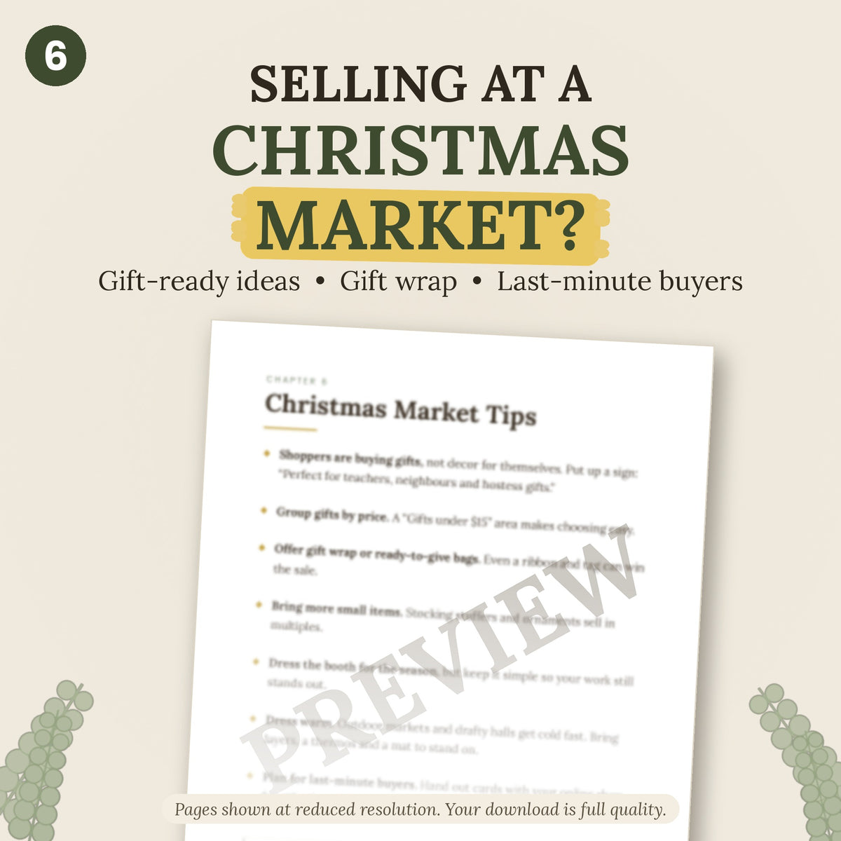 Craft Fair Vendor Guide | Booth Setup, Pricing Tips, Checklist (PDF Download)