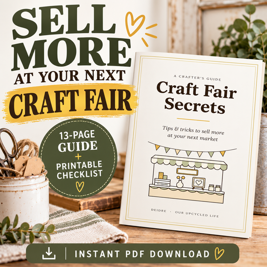 Craft Fair Vendor Guide | Booth Setup, Pricing Tips, Checklist (PDF Download)