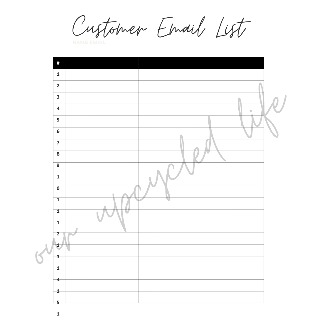 Craft Show Organizer / Checklist, Sales Tracker, Receipts / Instant Download Booklet