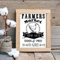 Farmhouse kitchen Farmers Market Instant digital download PNG JPEG SVG