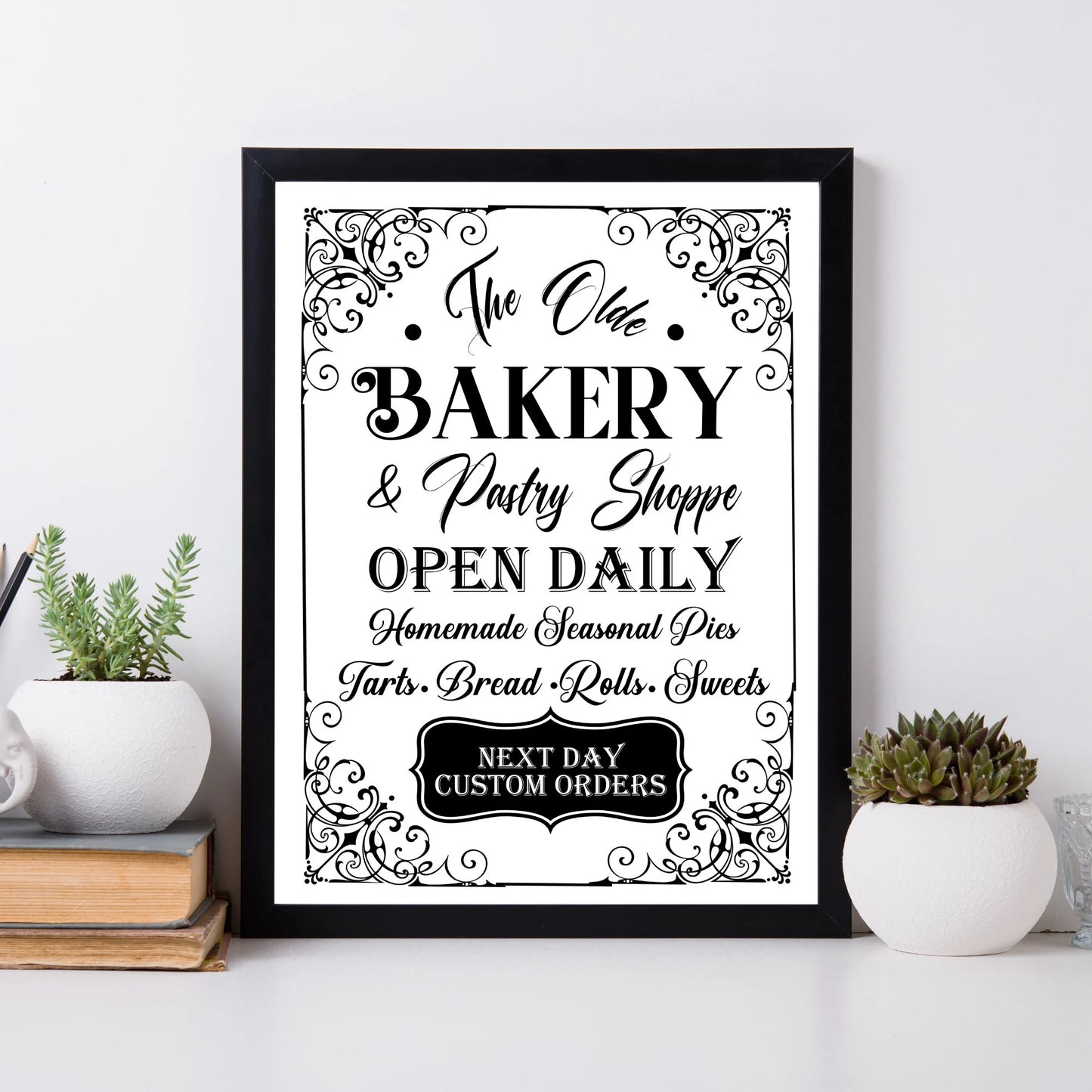 The Olde Bakery Farmhouse Instant digital download SVG PNG JPEG