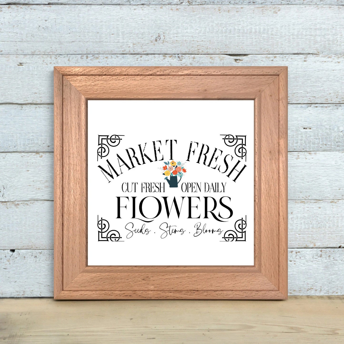 Fresh Flower Market PNG JPEG SVG Instant digital download Printable Graphic