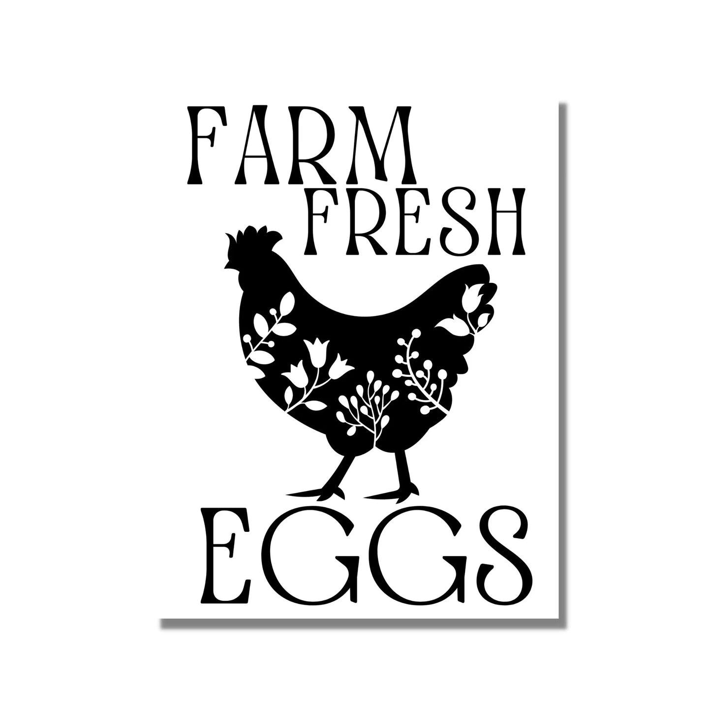 Farm Fresh Chicken Eggs Instant digital download Graphic PNG SVG JPEG