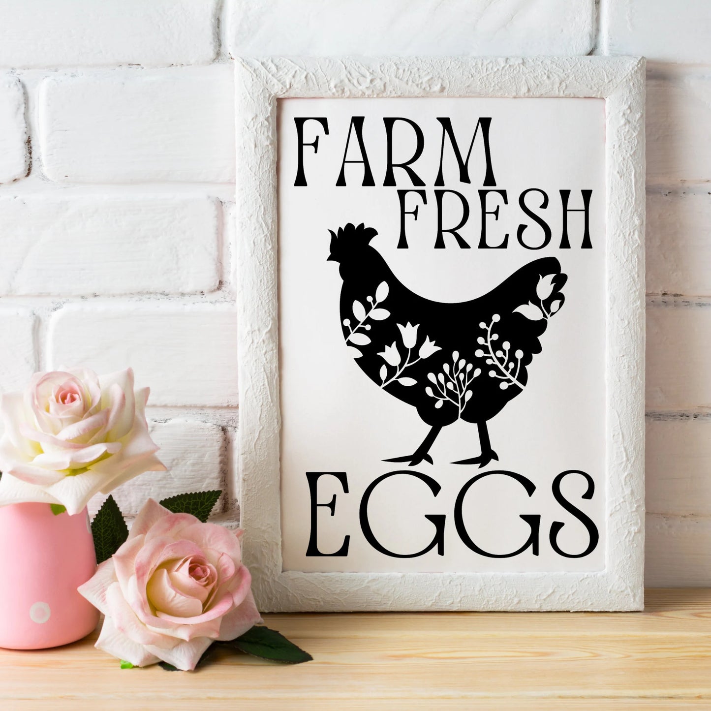 Farm Fresh Chicken Eggs Instant digital download Graphic PNG SVG JPEG