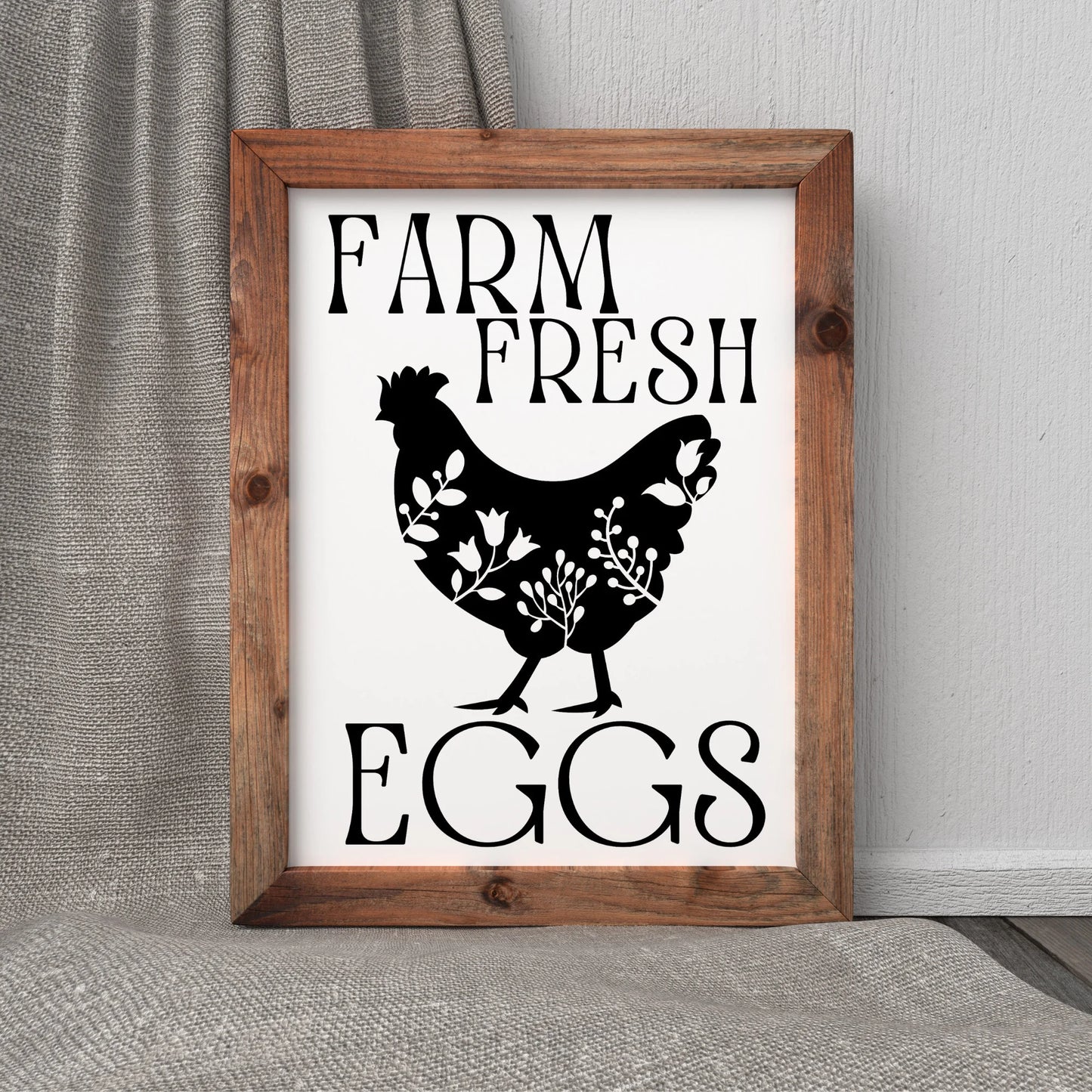 Farm Fresh Chicken Eggs Instant digital download Graphic PNG SVG JPEG