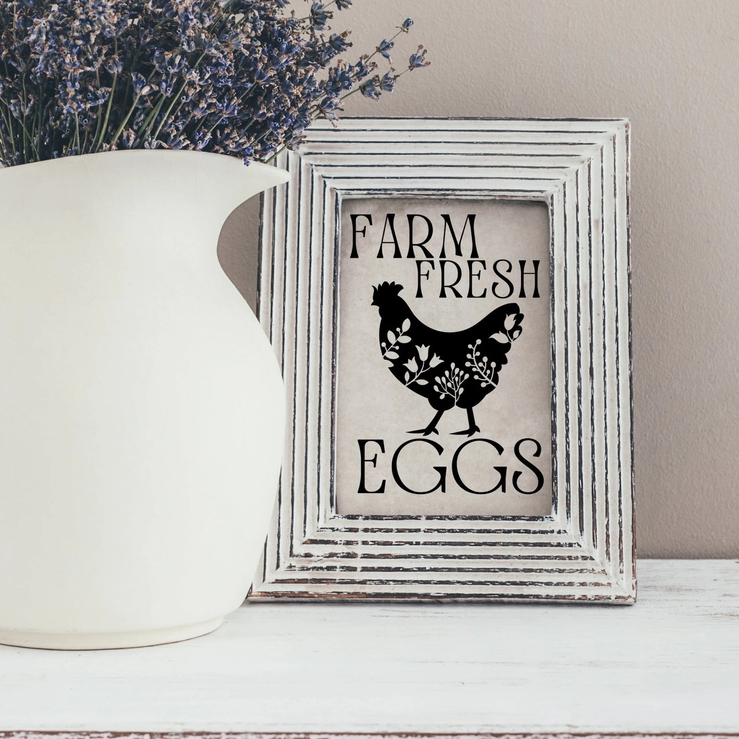 Farm Fresh Chicken Eggs Instant digital download Graphic PNG SVG JPEG