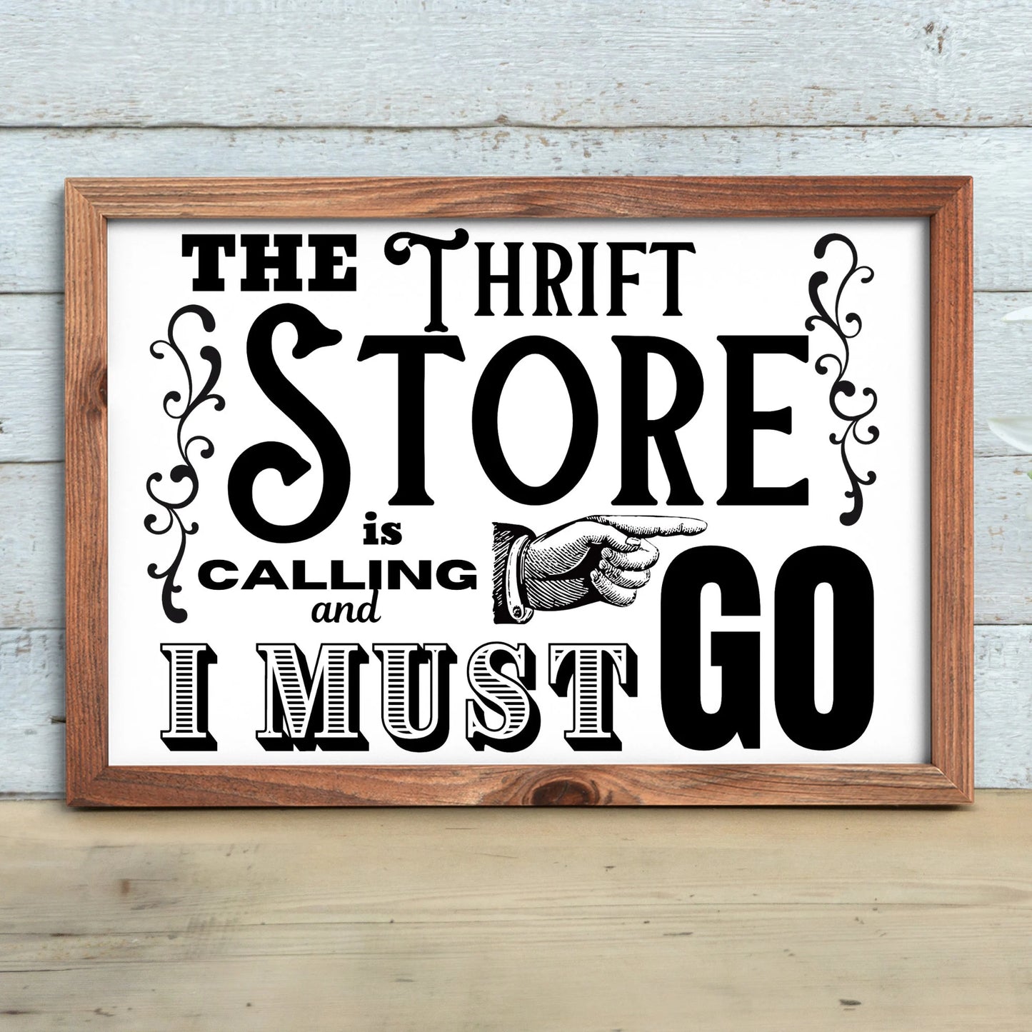 Thrift Store is Calling Must go Instant Digital Download PNG JPEG SVG