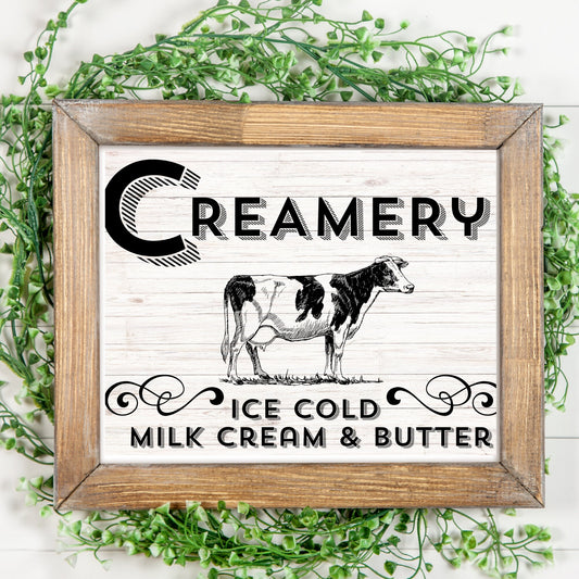 Farmhouse Milk Butter Creamery Instant Digital Download PNG SVG JPEG